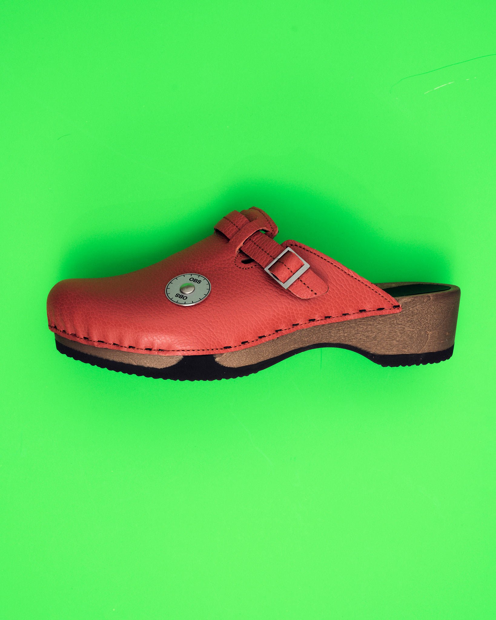 Clog / Orangenrot
