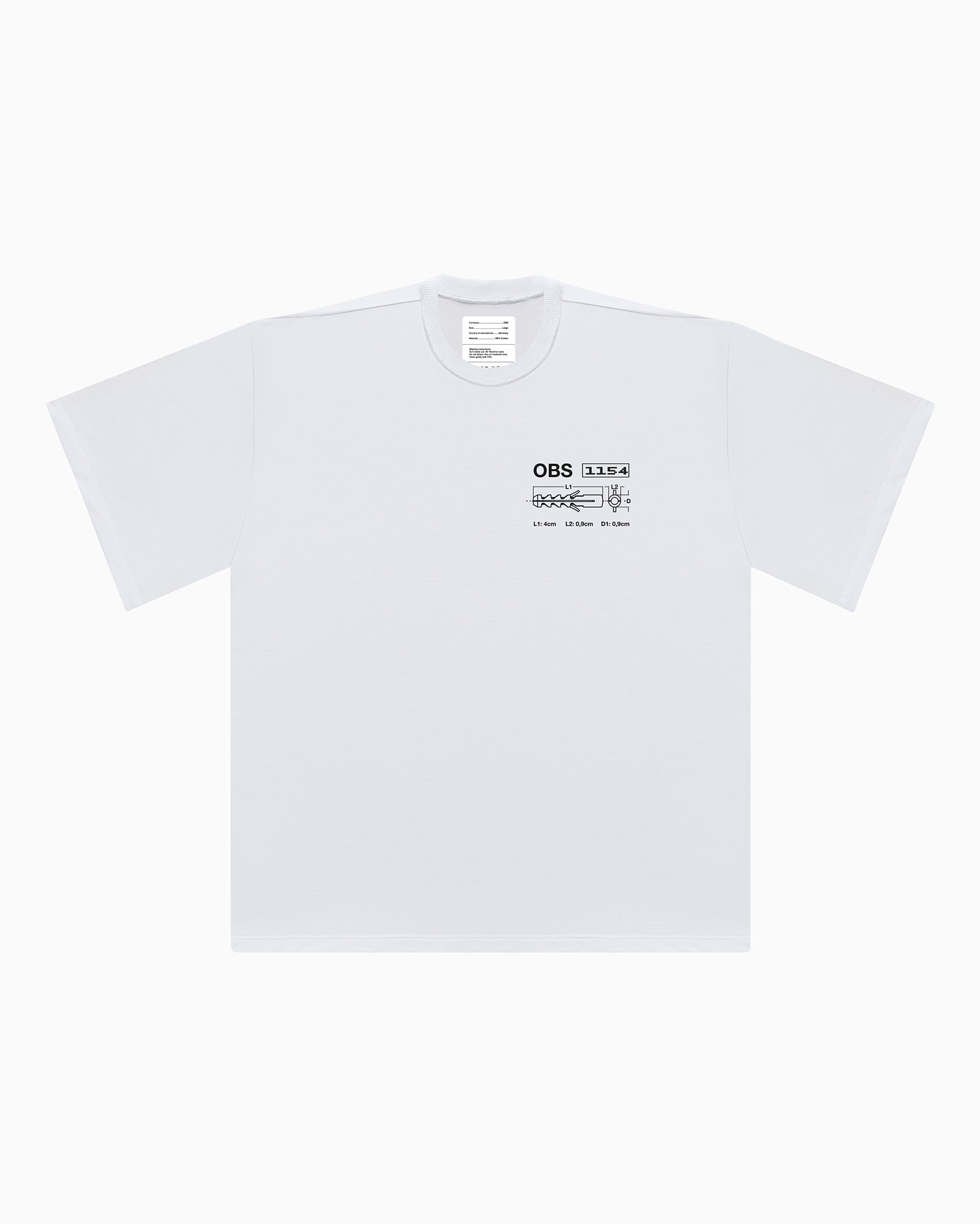 Dübel / T-Shirt White