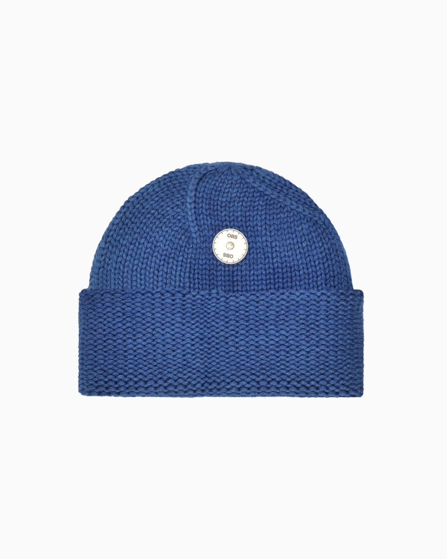 Plate Beanie / Blue