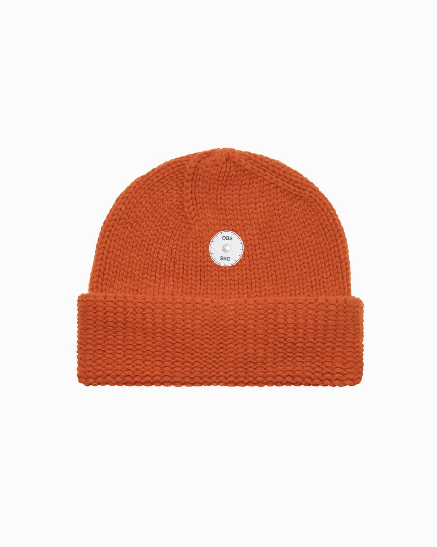 Plate Beanie / Rust