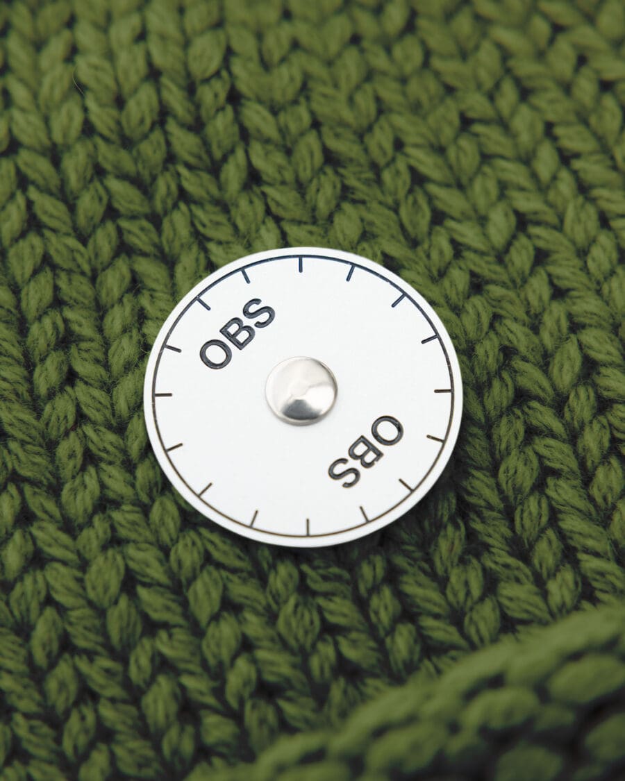 Alternative view of Plate Beanie / Green