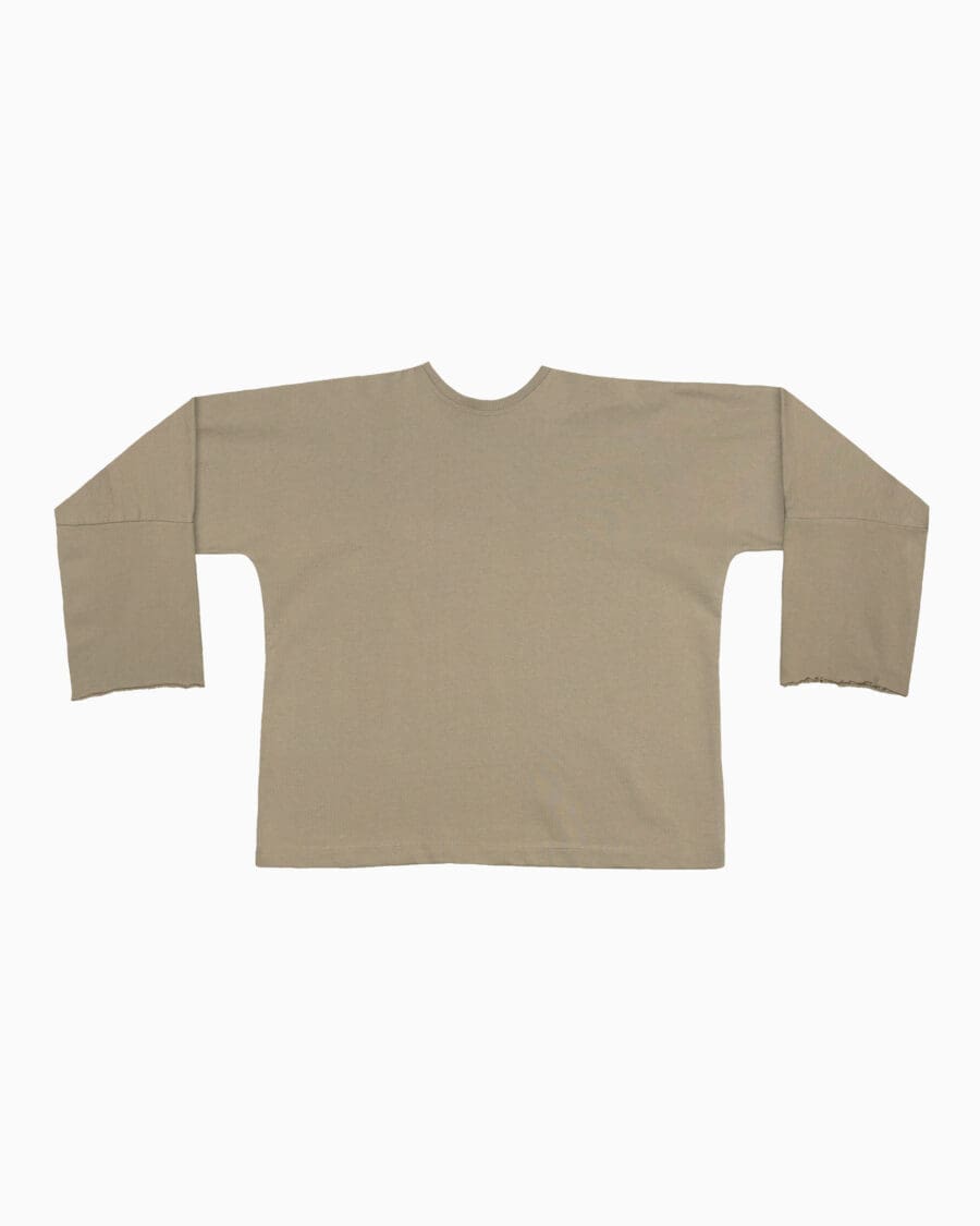 T-Cut Crewneck Olive