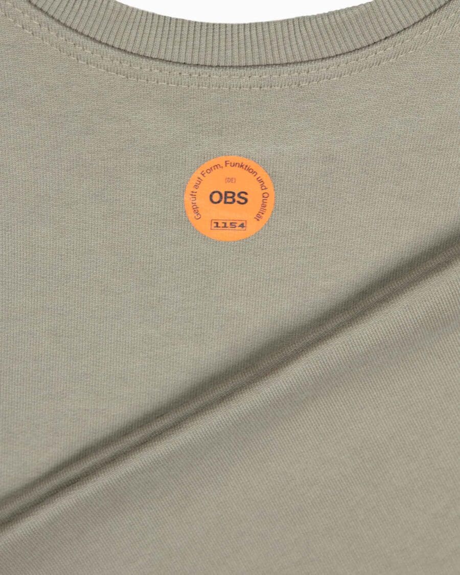 T-Cut Crewneck Olive - Image 3