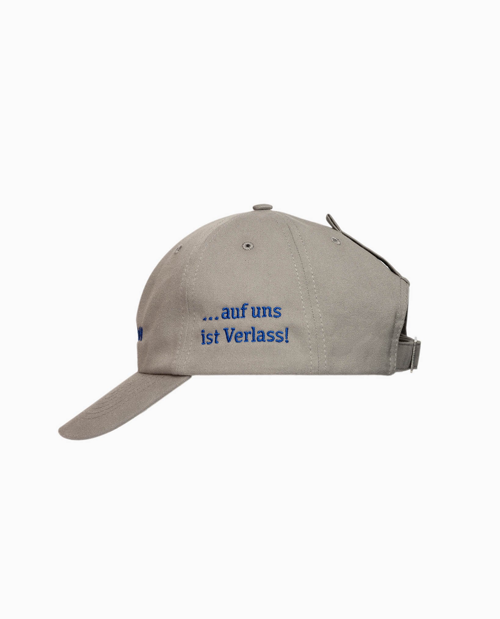 ...auf uns ist Verlass! / Cap Light Grey - Image 2
