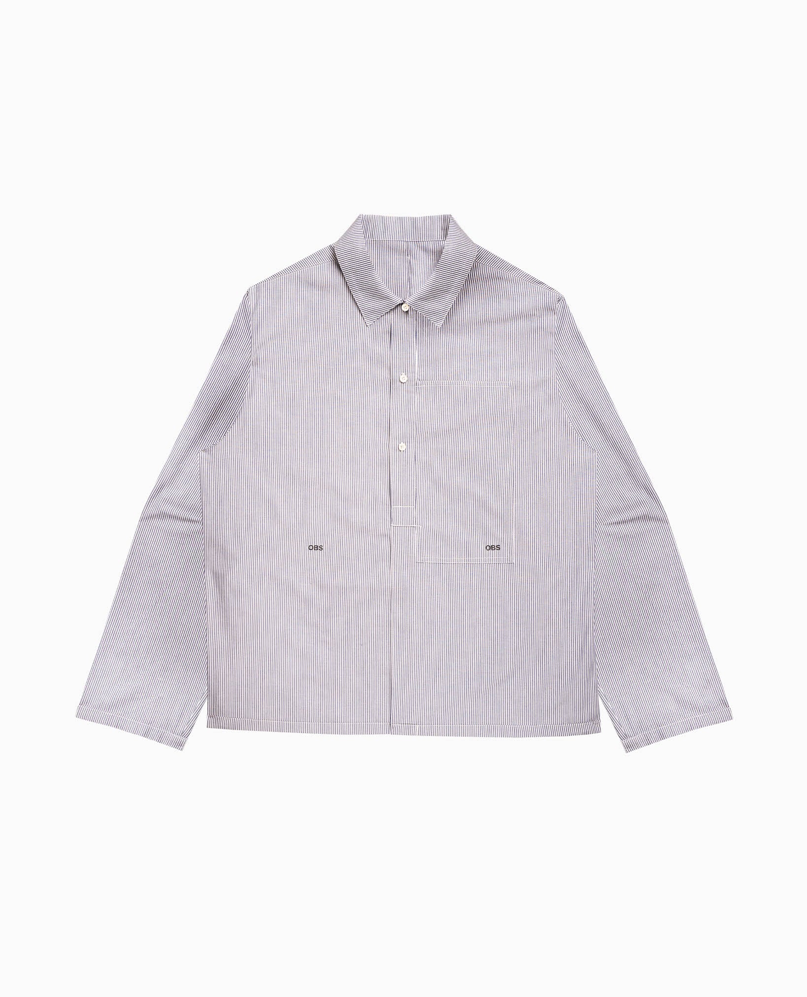 Three Button Shirt / Striped