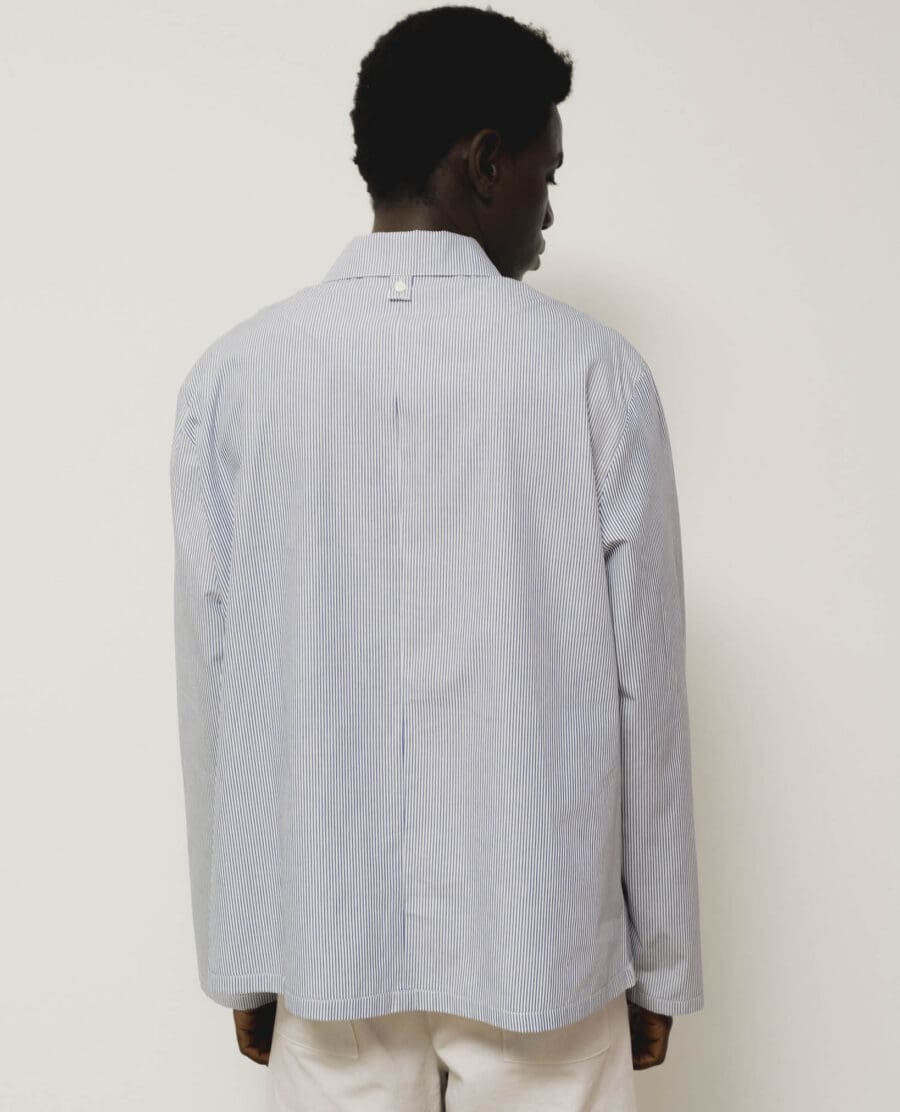 Three Button Shirt / Striped - Image 4